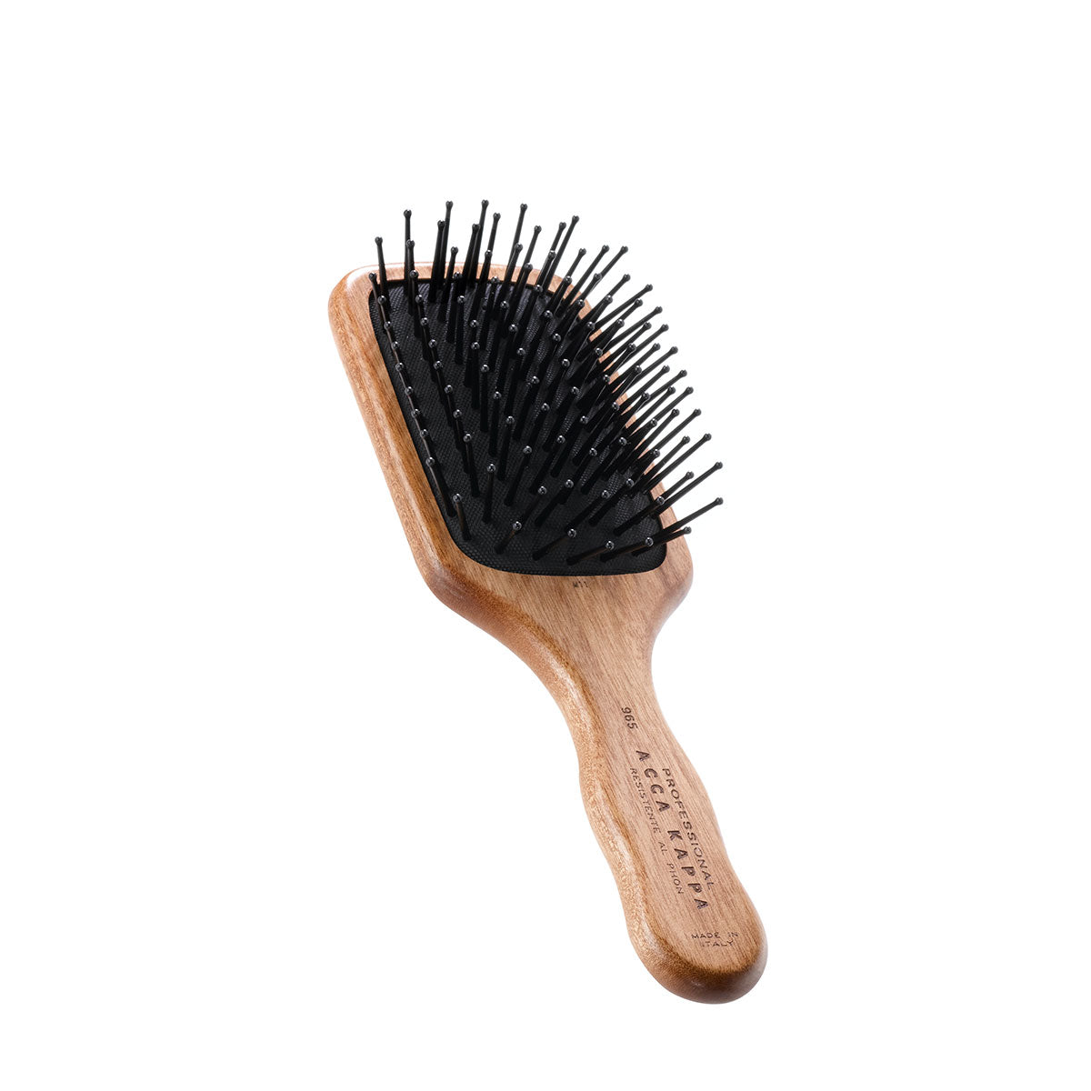 ACCA KAPPA Classic Paddle Brush - Pom Pins (Travel)