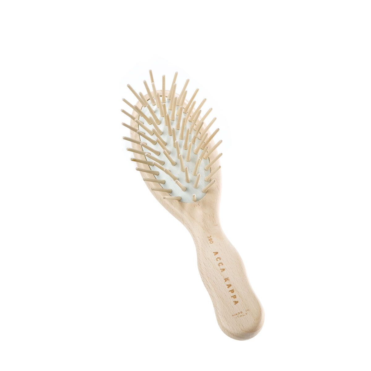 ACCA KAPPA Natura Oval Brush - Wooden Pins (travel)