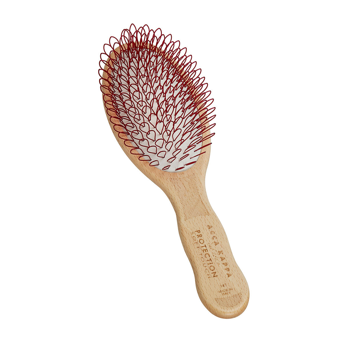ACCA KAPPA Protection Beech Wood Brush - Looped Nylon (Extra Soft)