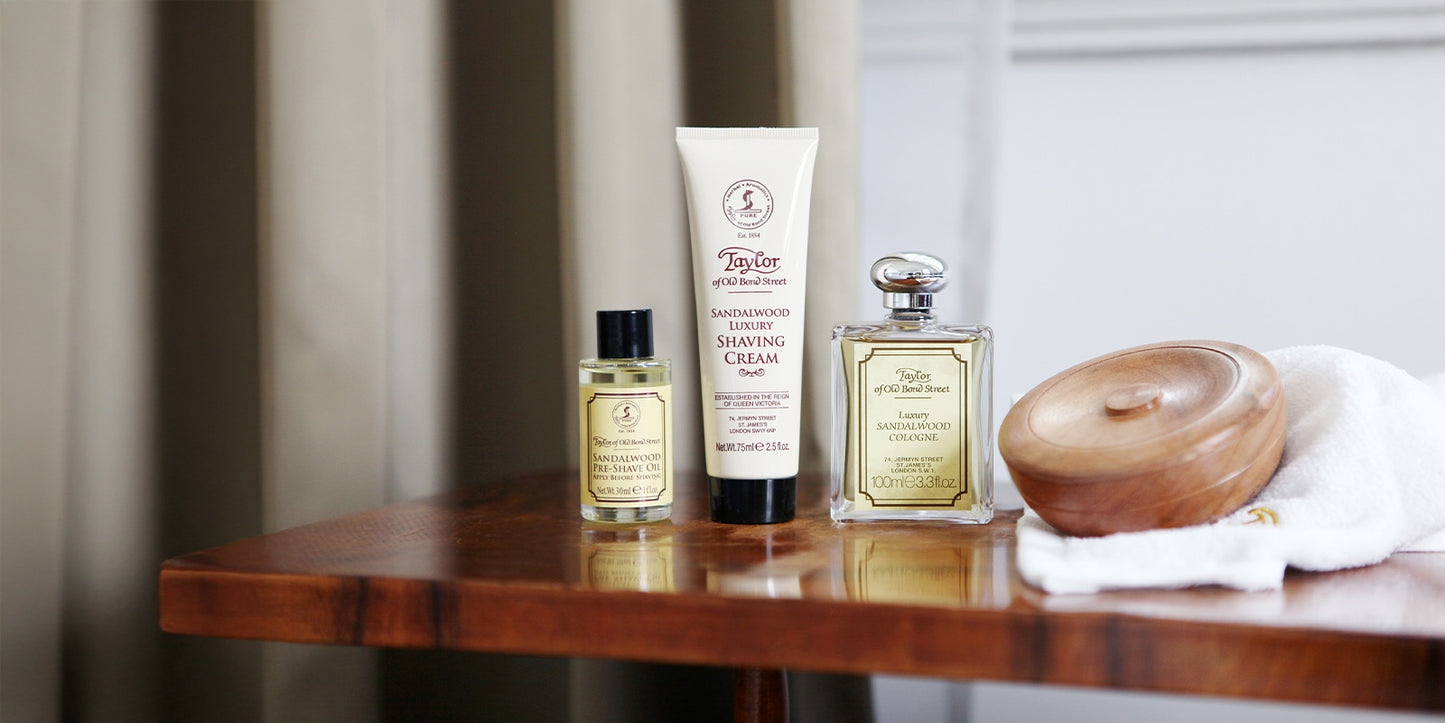 Taylor of Old Bond Street Sandalwood Collection