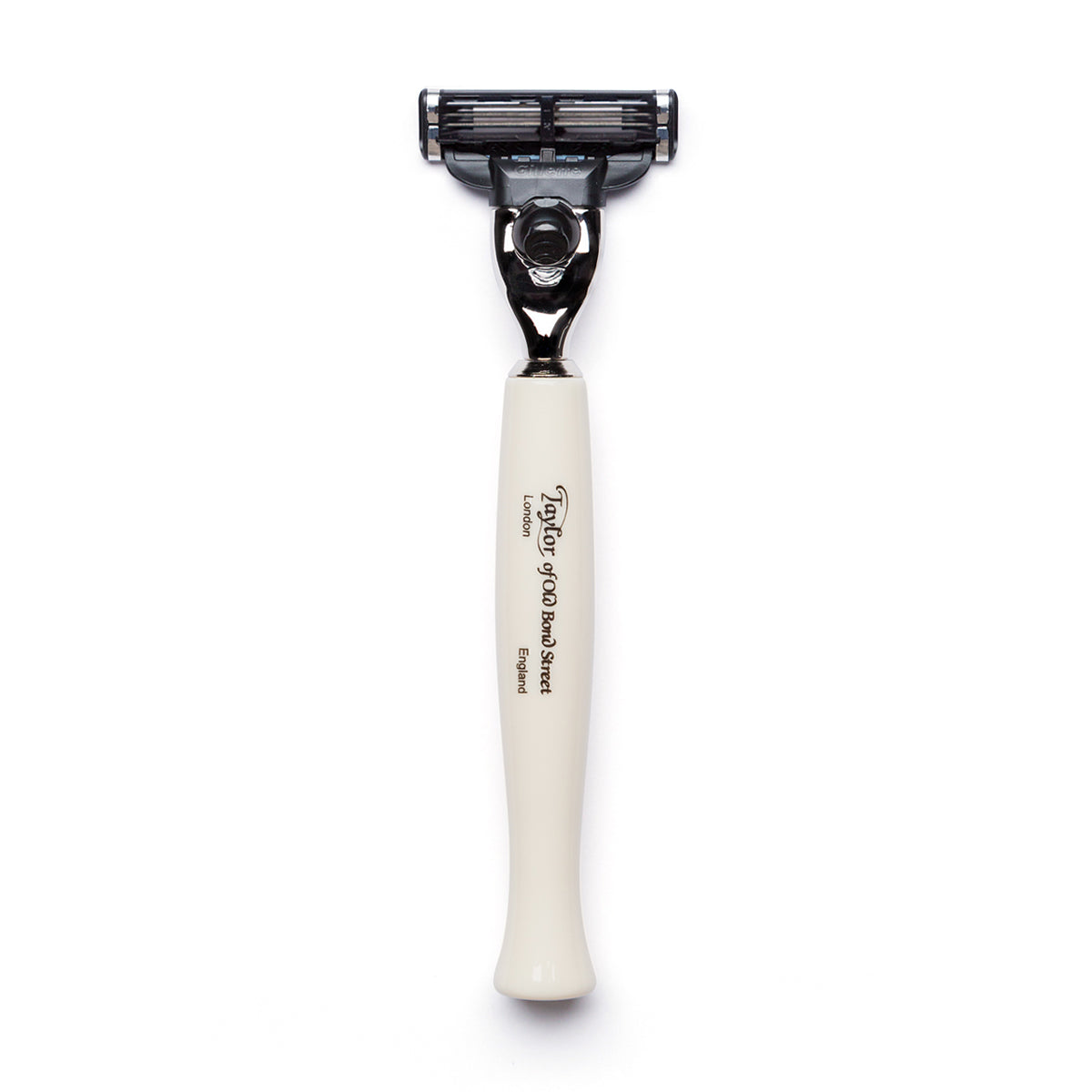 Ivory Handle Razor Beard No.74 Mach3 Razor with Imitation Ivory Handle | Taylor Old Bond Street ...