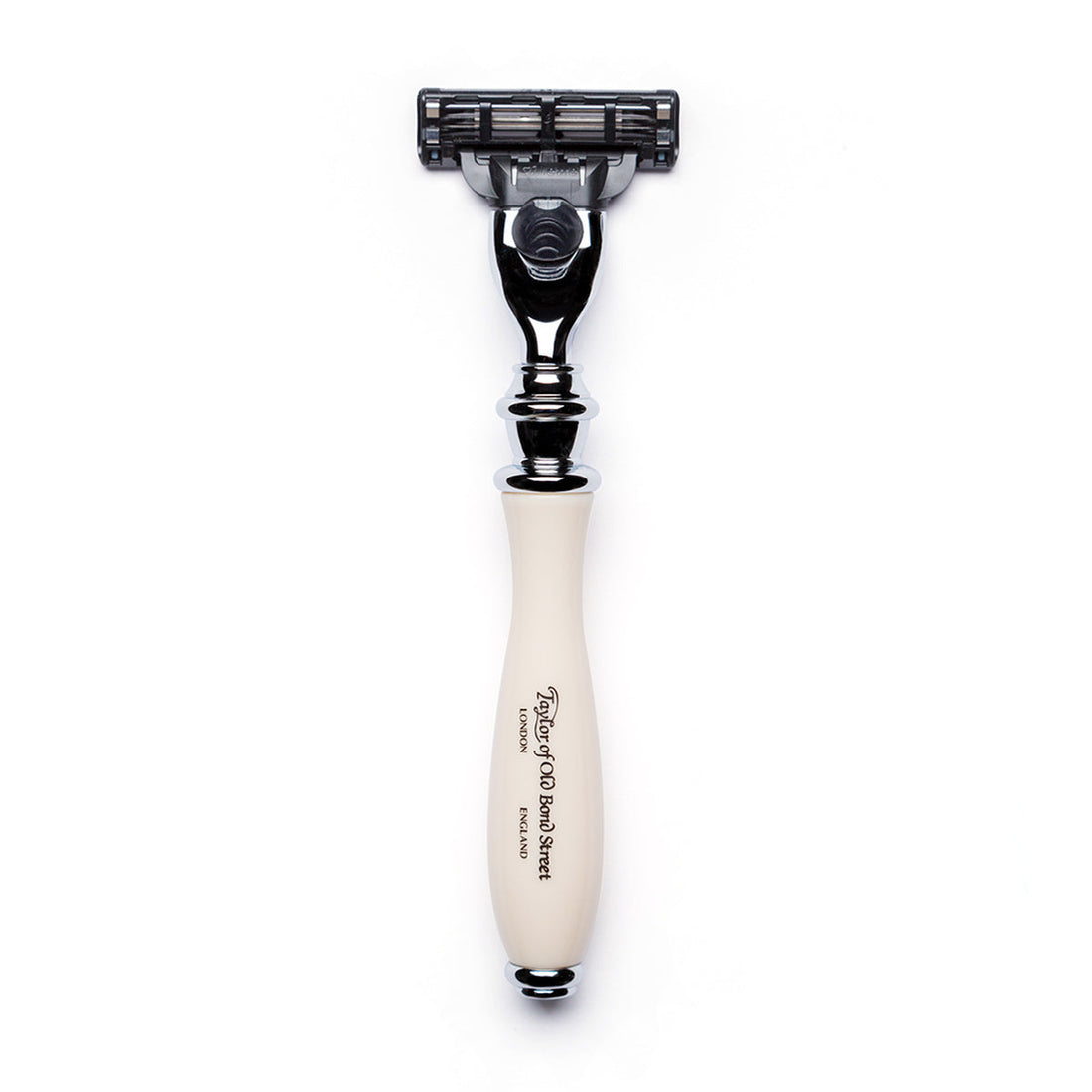 Ivory Handle Razor Beard Victorian Mach3 Razor with Imitation Ivory Handle | Taylor Old Bond ...