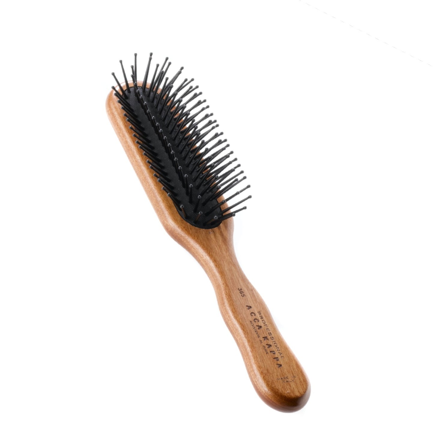 ACCA KAPPA Rectangular Brush Kotibe Wood with Pom Pins