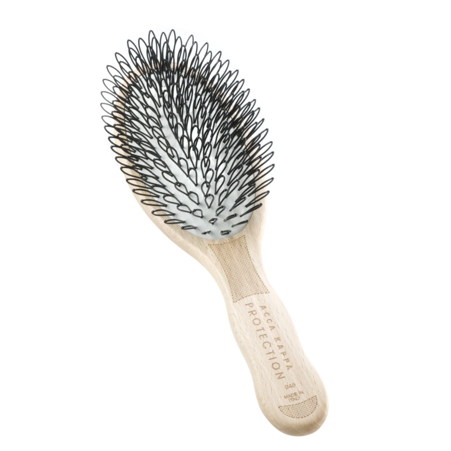ACCA KAPPA Protection Looped Nylon Oval Beech Wood Brush