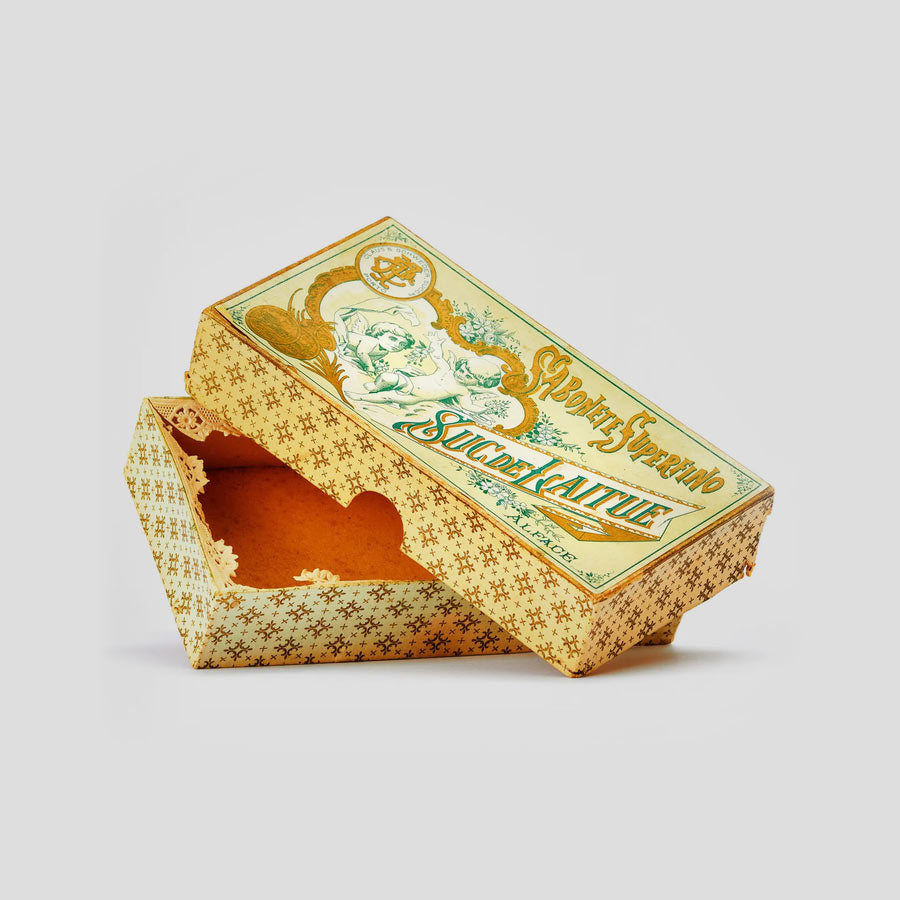 iconic Claus Porto soap packaging