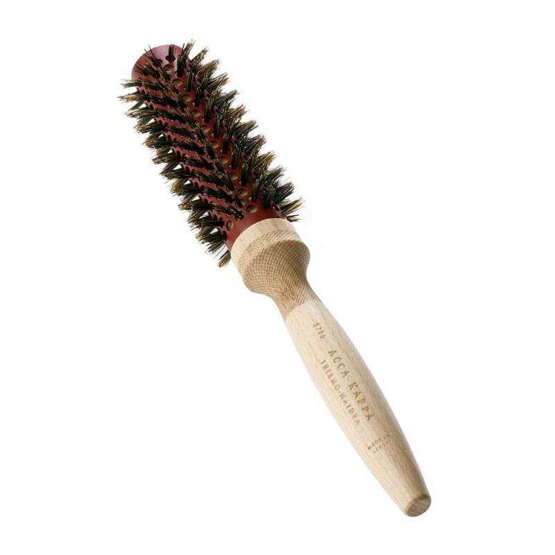 ACCA KAPPA Small Thermo Natura Natural Bristle Styling Brush