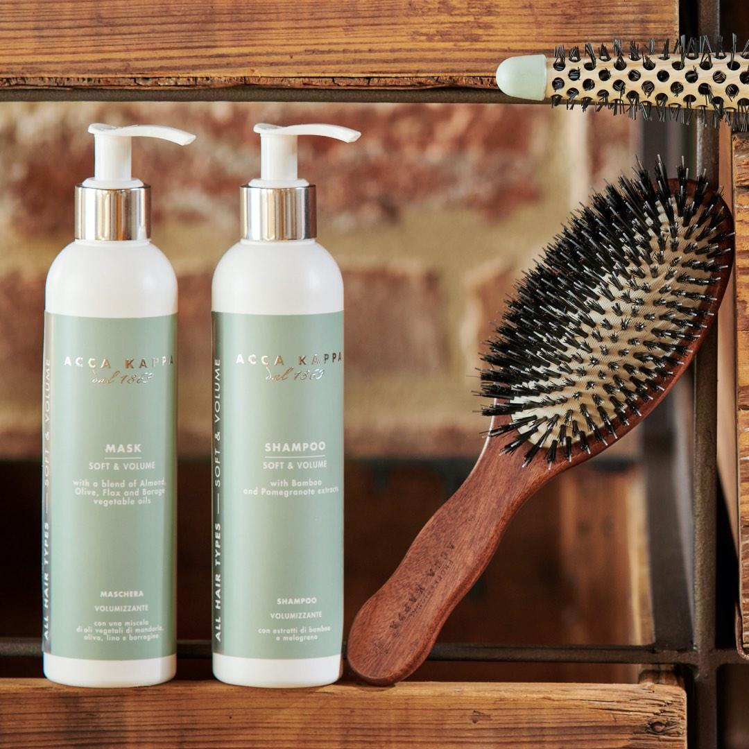 ACCA KAPPA Soft & Volume Shampoo and Mask
