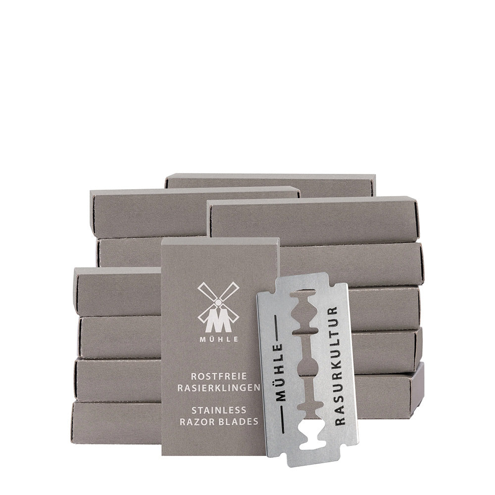 MUHLE 200 Pack Double Edge Safety Razor Blades – The Brighton Group UK
