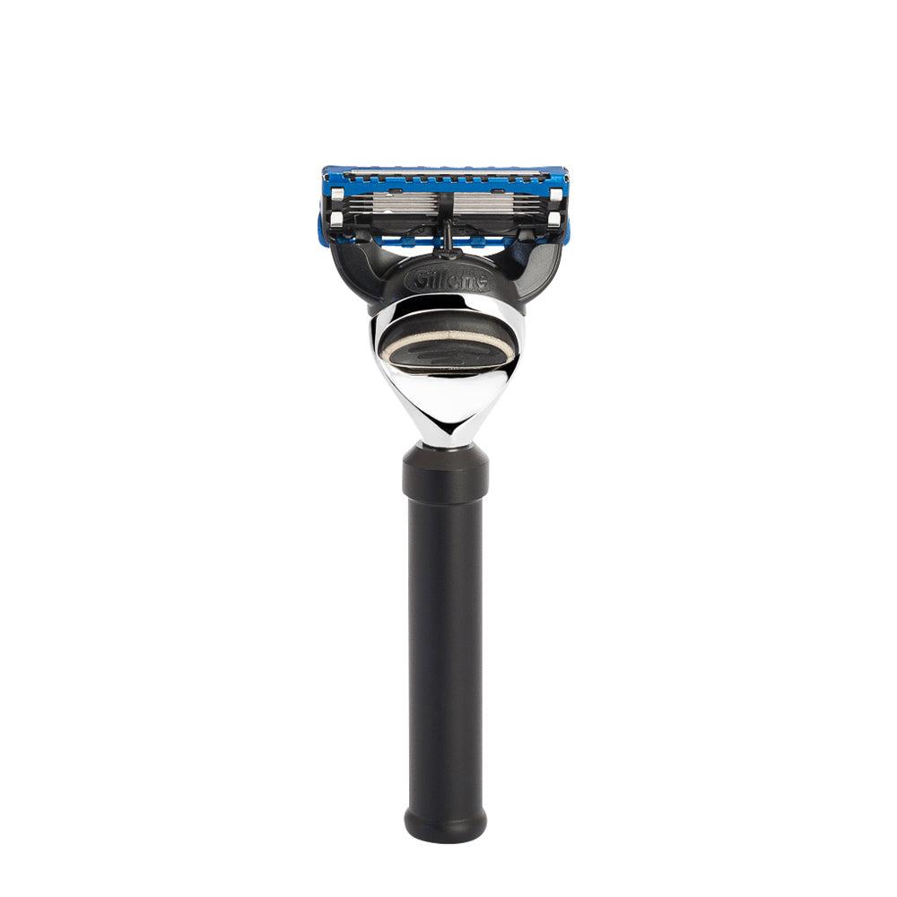 MUHLE TRAVEL Black Anodised Aluminum Fusion Travel Razor