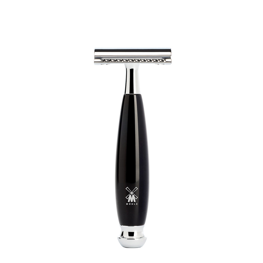 Muhler Razorblade MUHLE VIVO Black Closed Comb Safety Razor – The Brighton Group UK