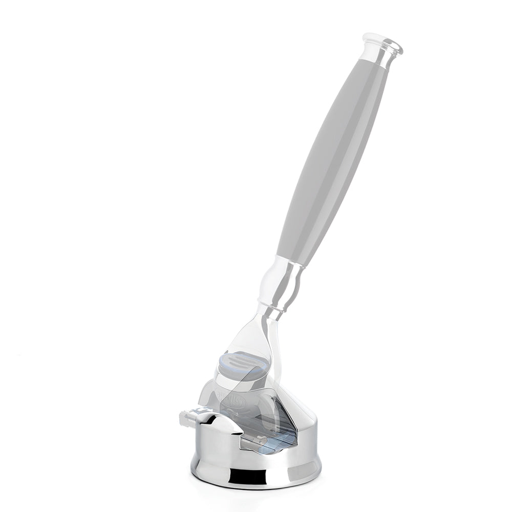 MUHLE Chrome Stand for Mach3 and Fusion Razors – The Brighton Group UK