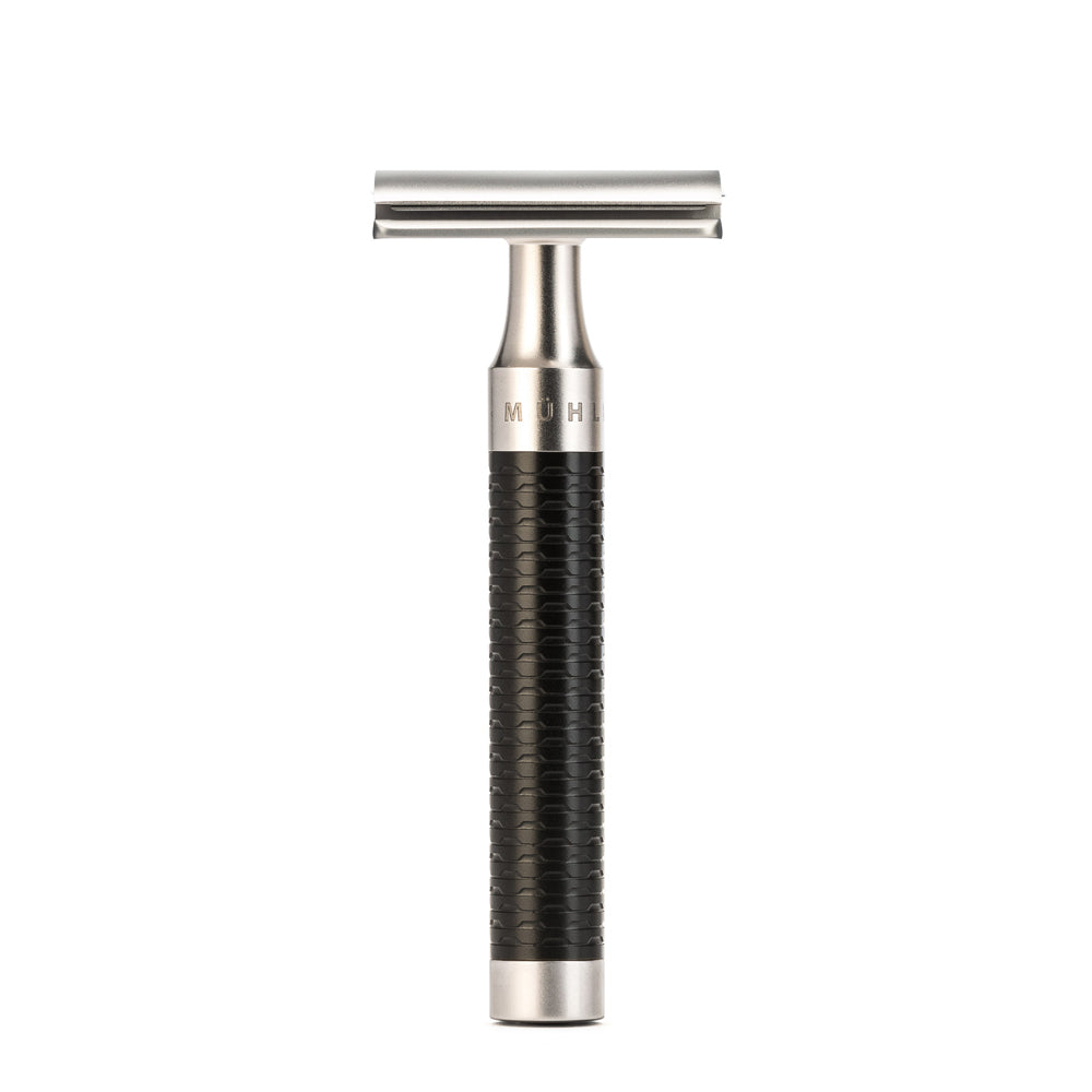 MUHLE ROCCA Steel and Black Safety Razor 