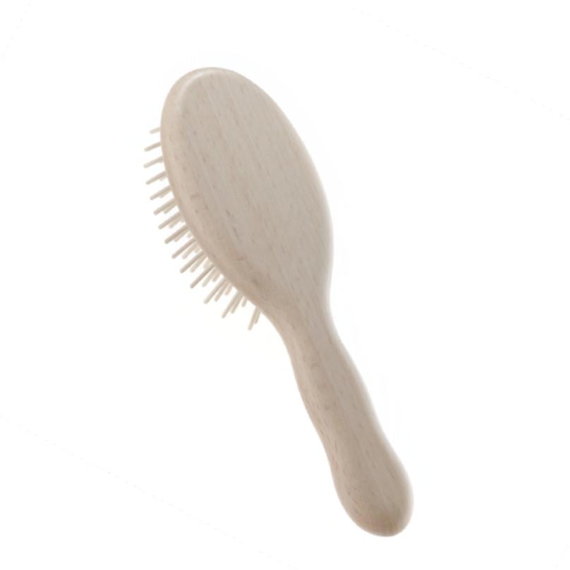 ACCA KAPPA Natura Oval Brush - Wooden Pins