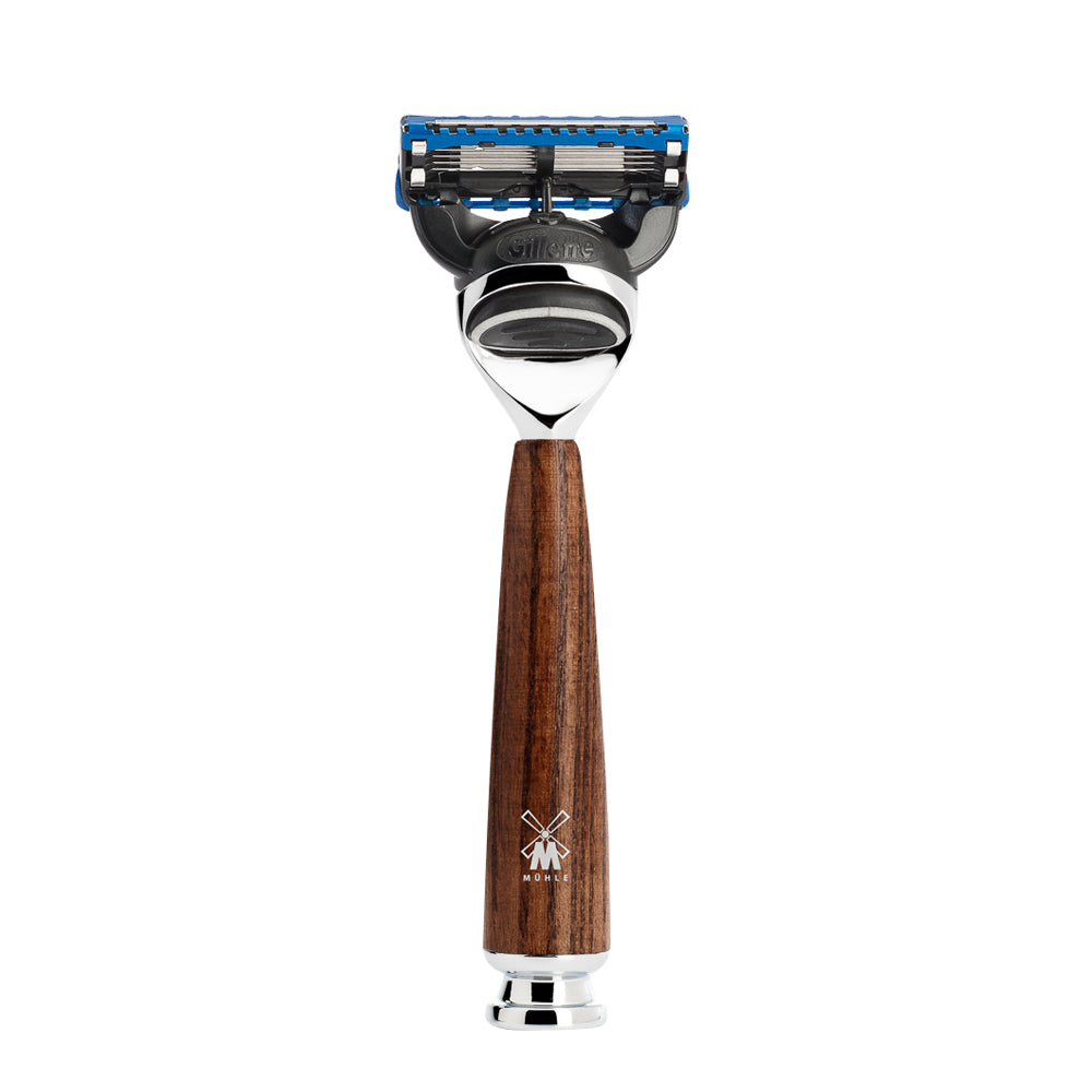 MUHLE RYTMO Steamed Ash Fusion Razor – The Brighton Group UK
